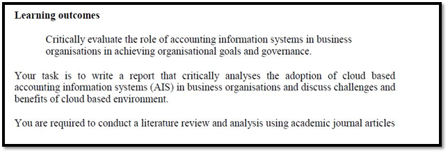 Accounting Information System In Business Assignment Help 