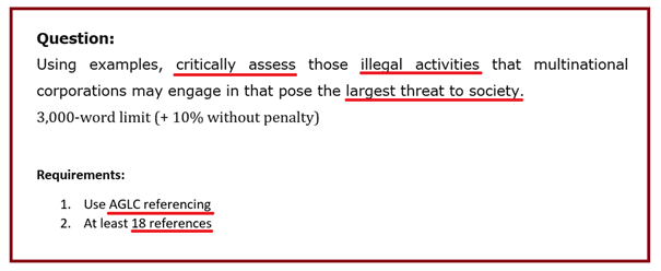 International Law Assignment Question