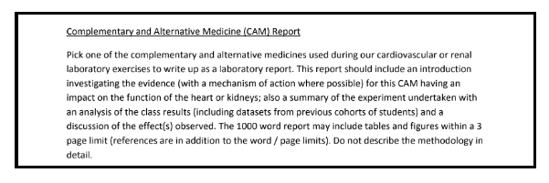 Pharmacology Assignment Sample on Laboratory Report